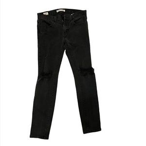 Black denim pant